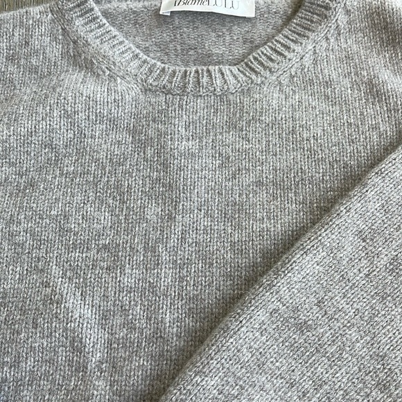 IBlameLULU- Gray Ribbed Crew Neck Sweater - Picture 4 of 7